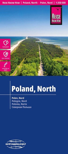 Polen, Nord (1:350.000) - Reise Know How