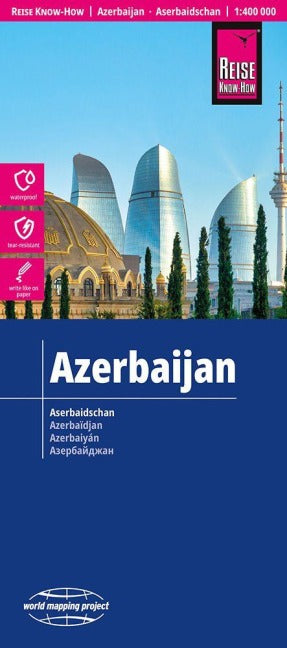 Aserbaidschan (1:400.000) - Reise know-how