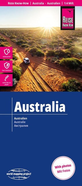 Australien 1:4 Mio. - Reise Know-How