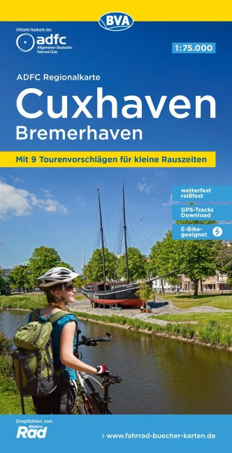 Cuxhaven/Bremerhaven - ADFC Regionalkarte