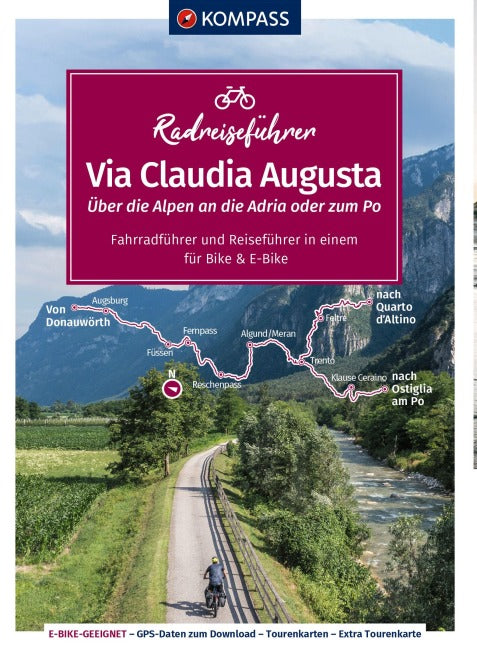 Via Claudia Augusta - Kompass Radreiseführer