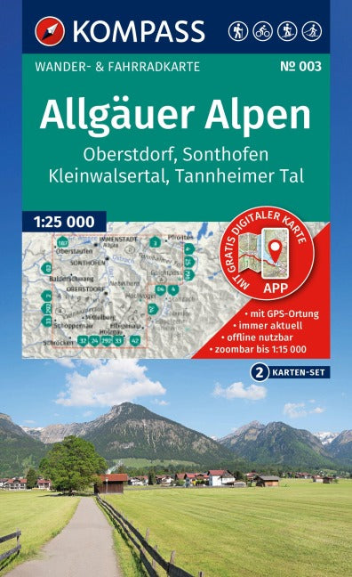 Allgäuer Alpen 1:25.000