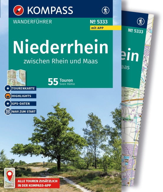 Niederrhein - Kompass Wanderführer