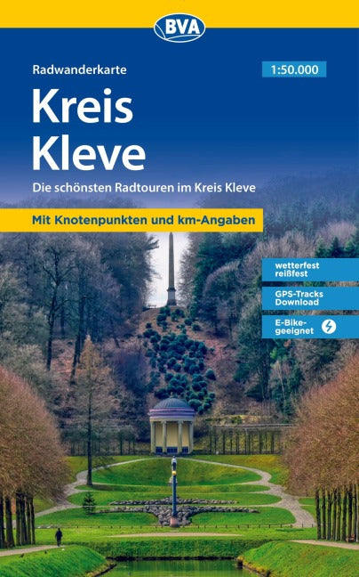 Kreis Kleve 1:50.000 - BVA Fahrradkarte