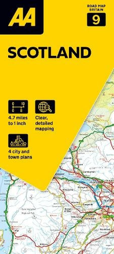 Scotland 1:300.000 - Straßenkarte GB 09