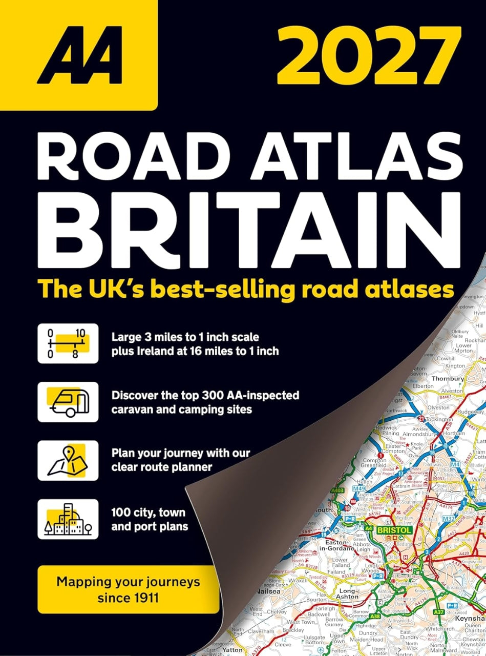 Großbritannien Straßenatlas - AA Ausgabe 2027
