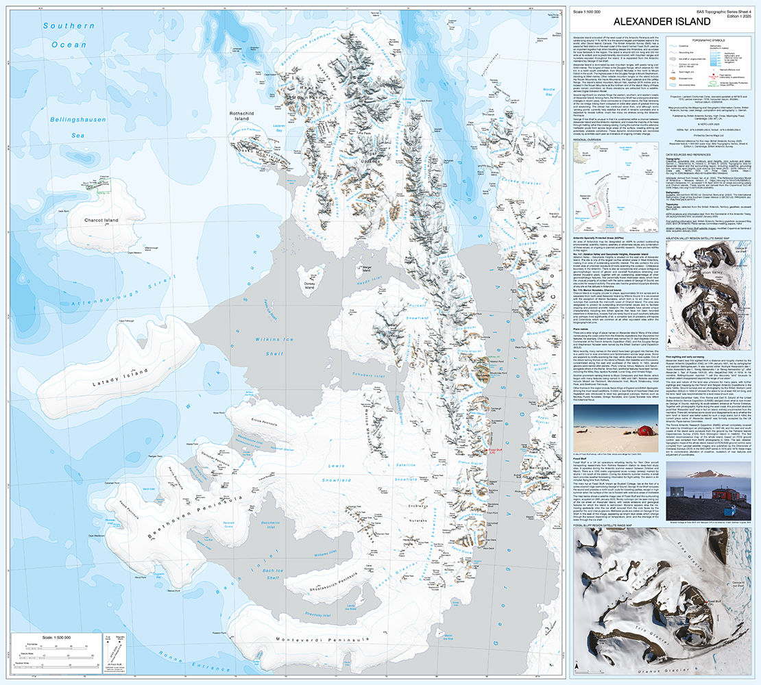 Alexander Island 1:500.000