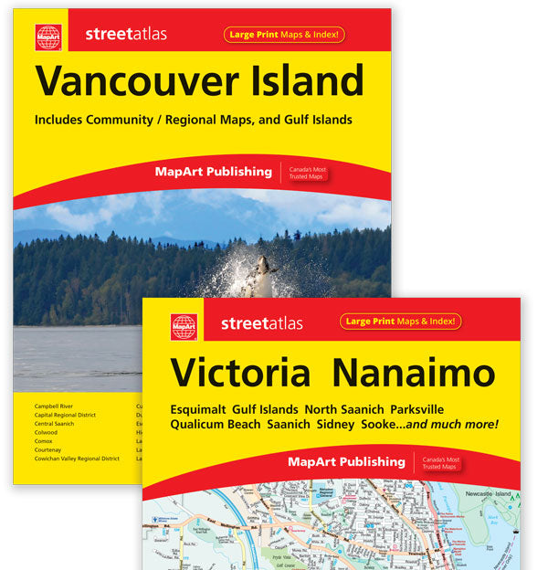 Vancouver Island Street Atlas - Straßenatlas