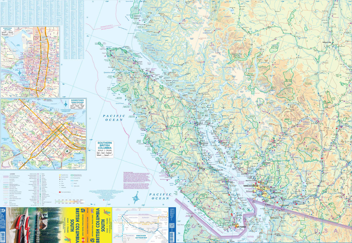 British Columbia South 1:750.000 - ITM