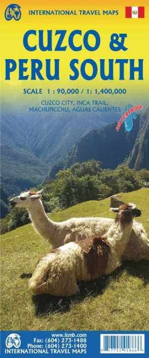 Cuzco & Peru South - 1:90.000 / 1.400.000