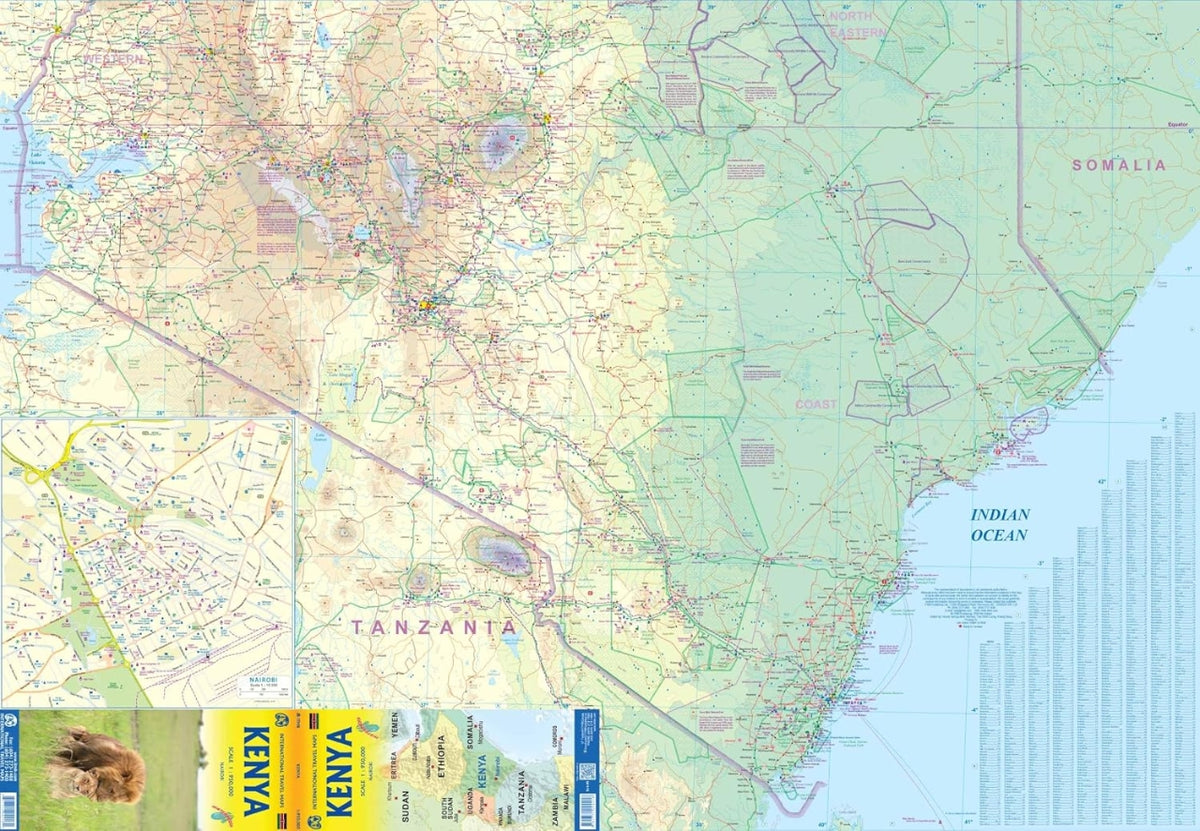 Kenya - 1:950,000