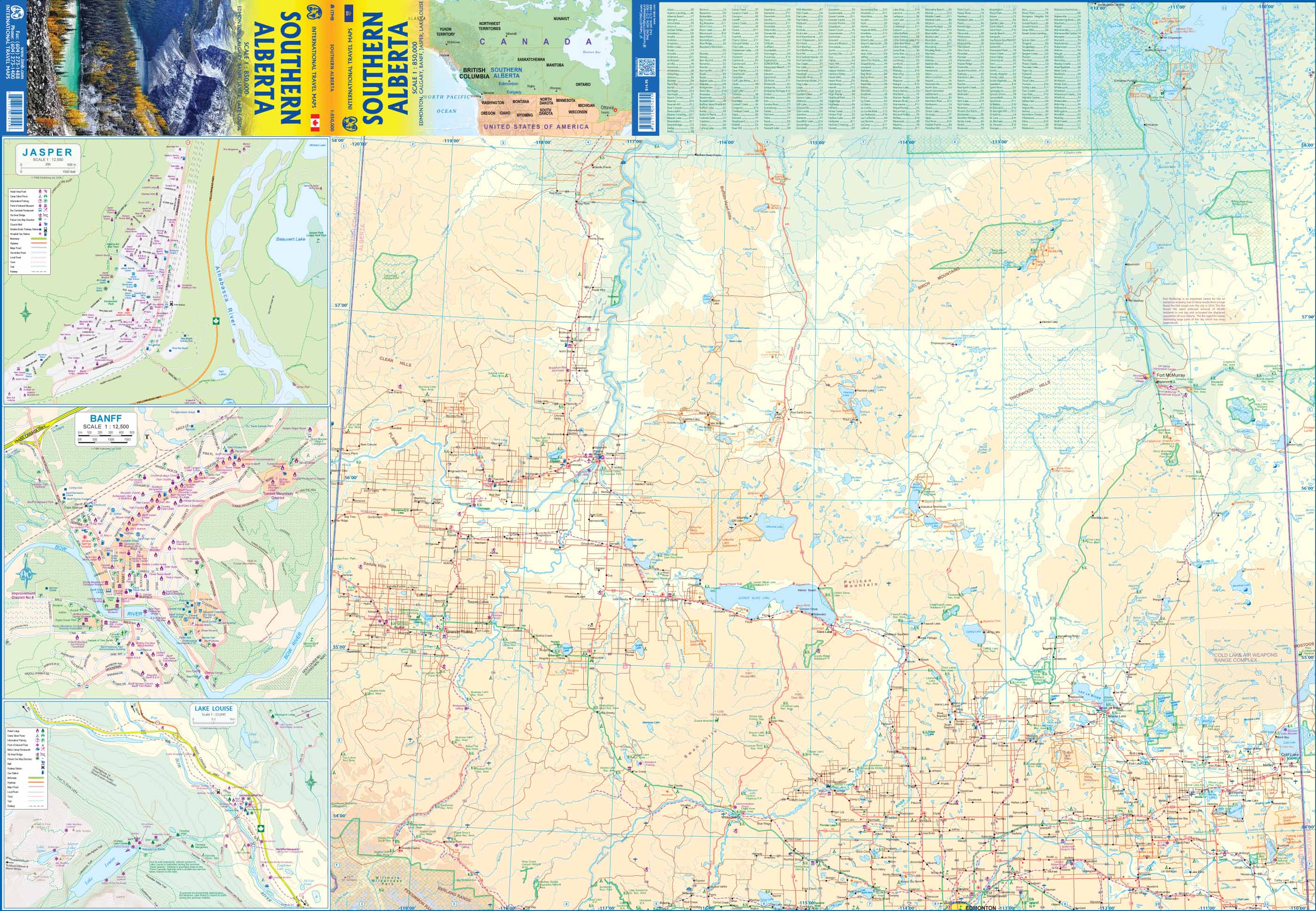 Southern Alberta - 1:850.000 ITM