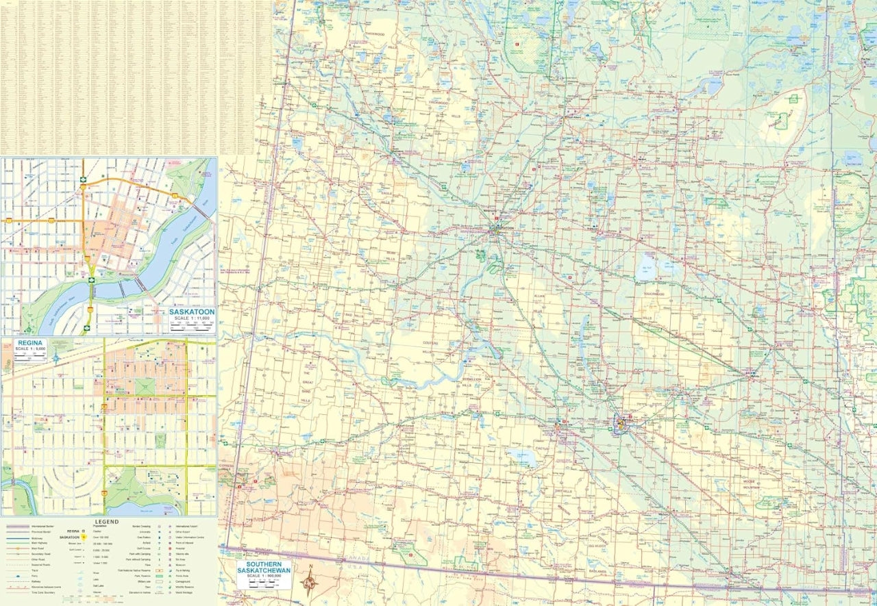 Saskatchewan - 1:900.000 ITM