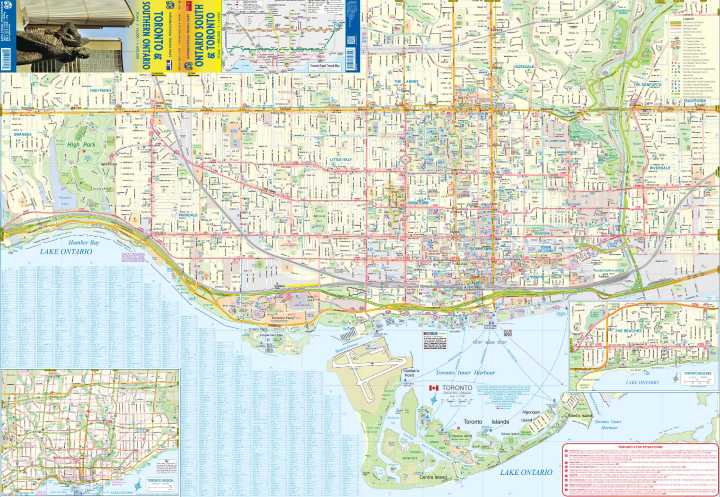Toronto and Southern Ontario ITM - 1:12.000/ 1:600.000