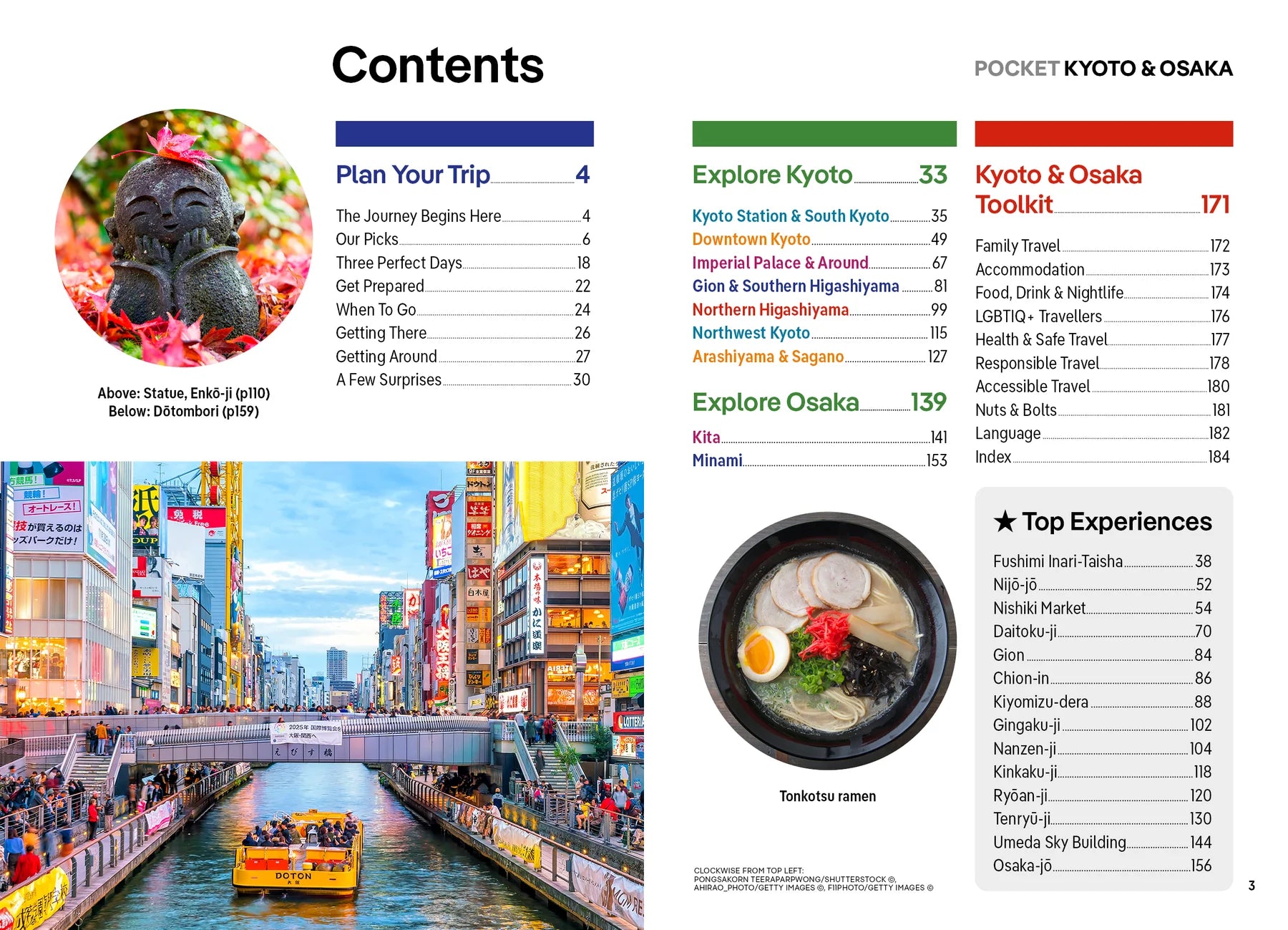 Kyoto & Osaka - Pocket Guide Lonely Planet