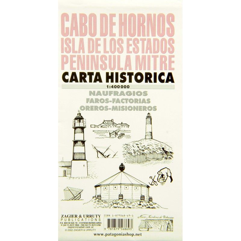 Cabo de Hornos 1:400.000 (Kap Hoorn)