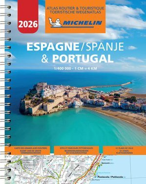 Michelin Spanien & Portugal 1:400.000 - Straßen- und Reiseatlas
