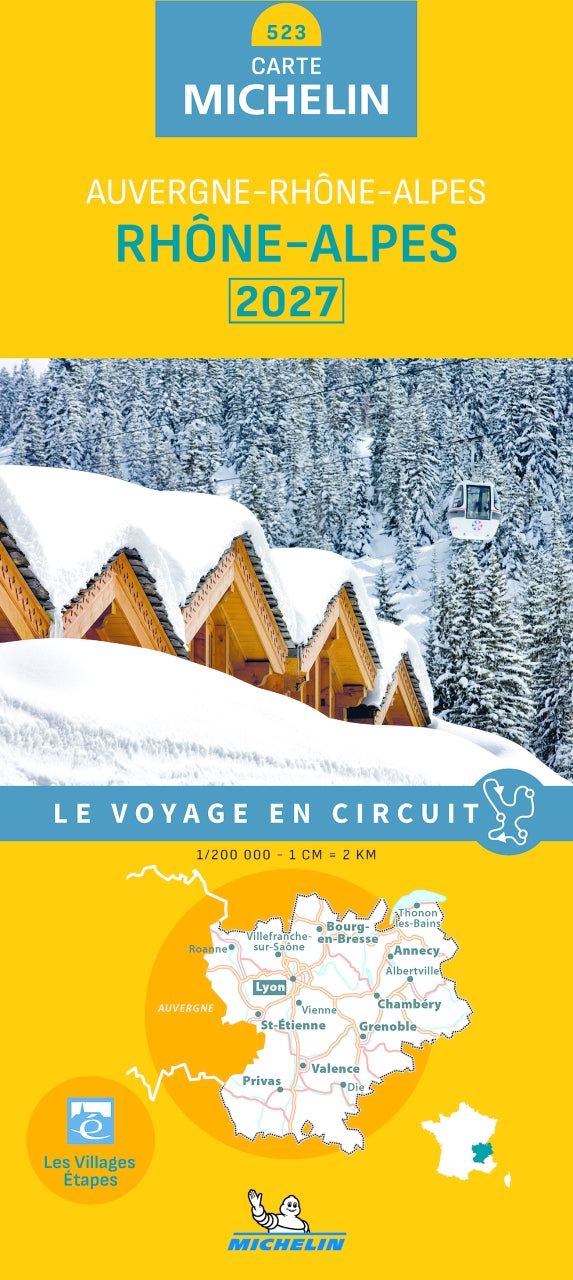 Frankreich 1:200.000 Michelin Regionalkarten - Ausgabe 2027