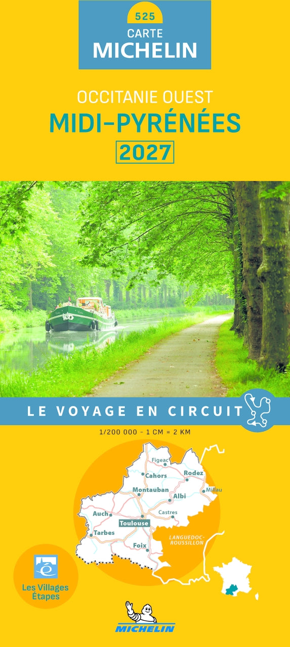 Frankreich 1:200.000 Michelin Regionalkarten - Ausgabe 2027