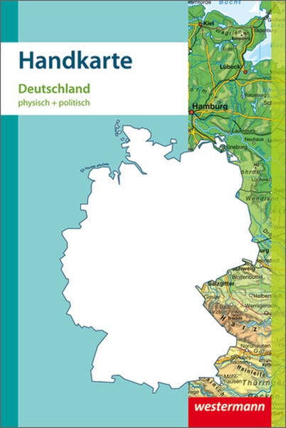 Deutschland: physisch / politisch - Handkarte Westermann