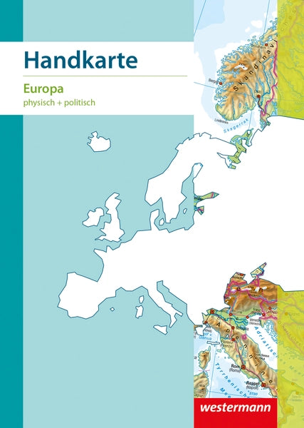 Europa: physisch / politisch - Handkarte Westermann