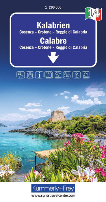 Italien 1:200.000 Kümmerly + Frey Straßenkarten