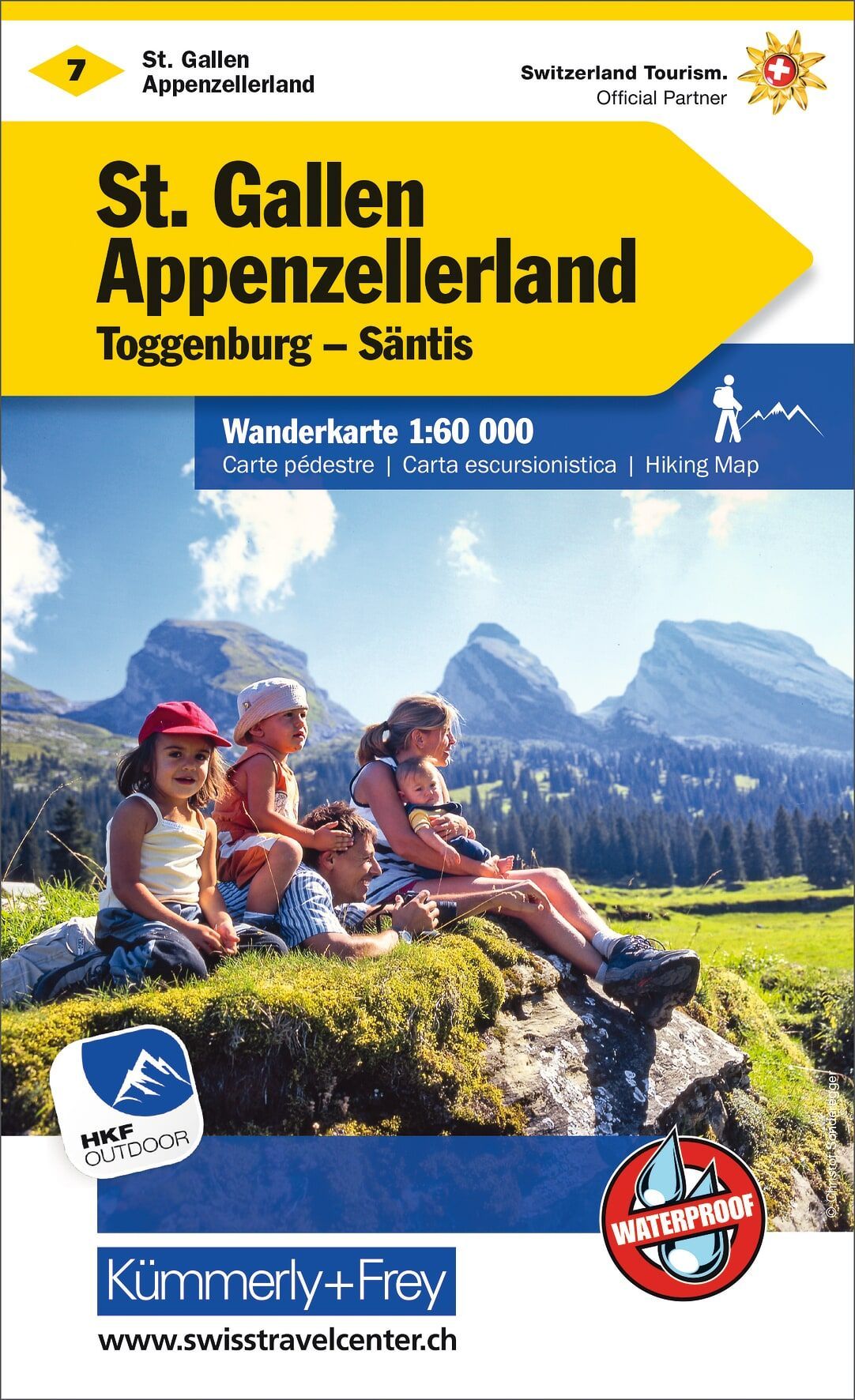 Wanderkarten Schweiz - 1:60.000 - Kümmerly & Frey