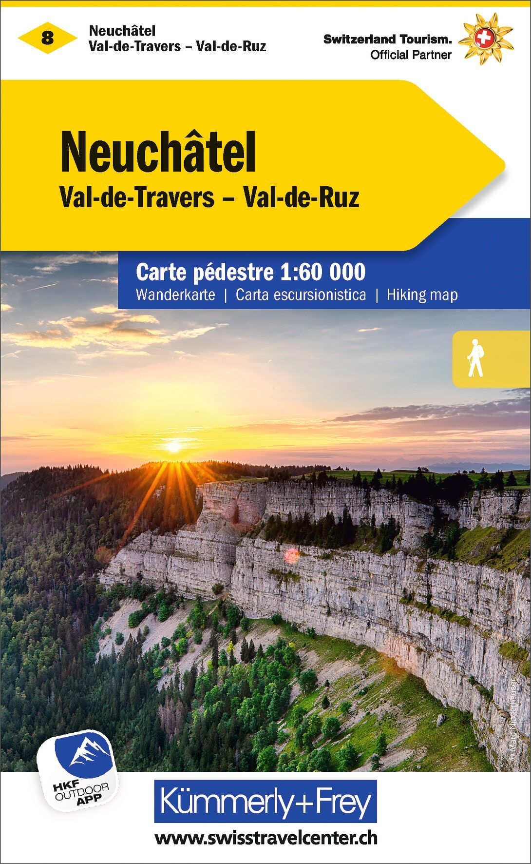 Wanderkarten Schweiz - 1:60.000 - Kümmerly & Frey