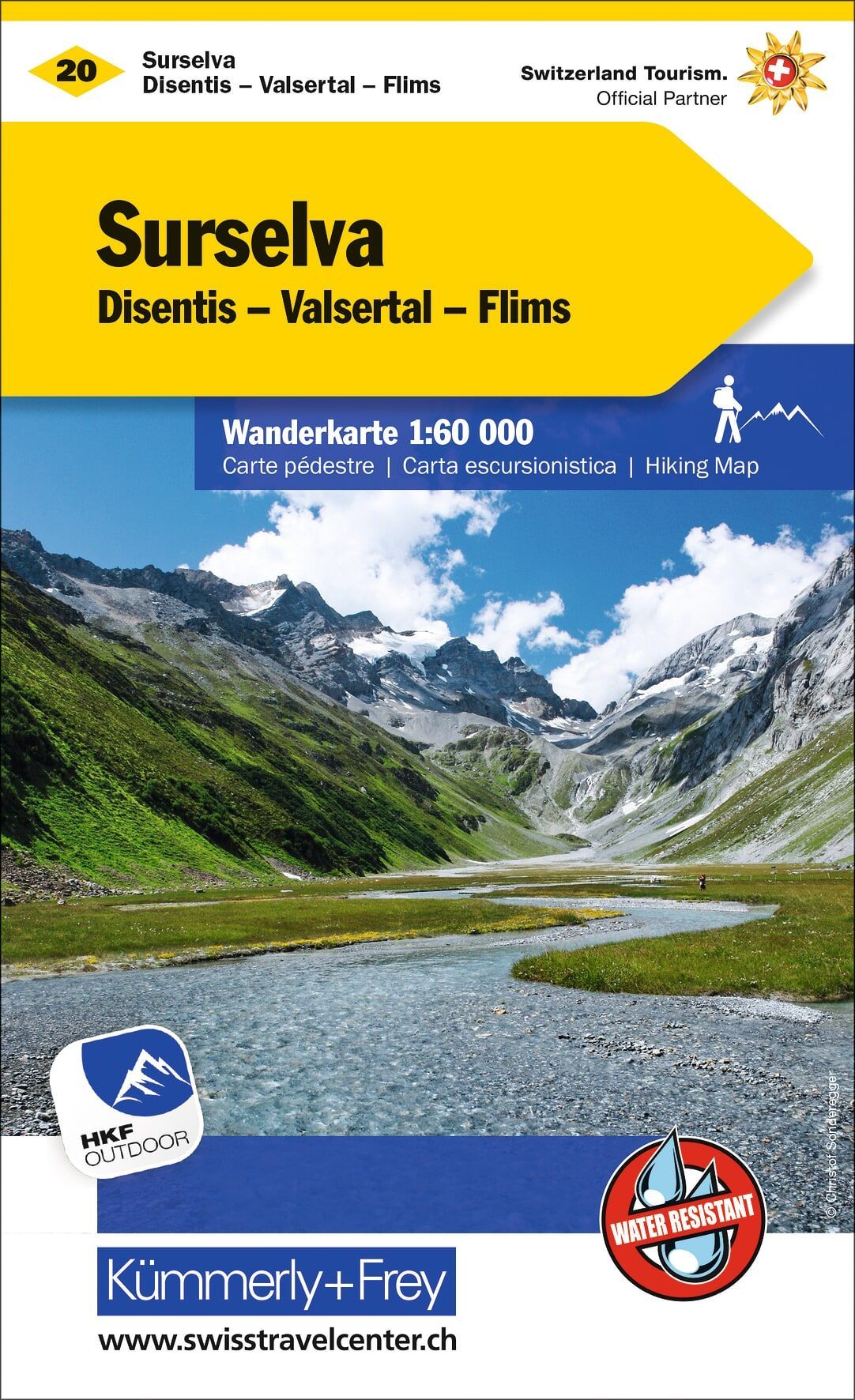Wanderkarten Schweiz - 1:60.000 - Kümmerly & Frey
