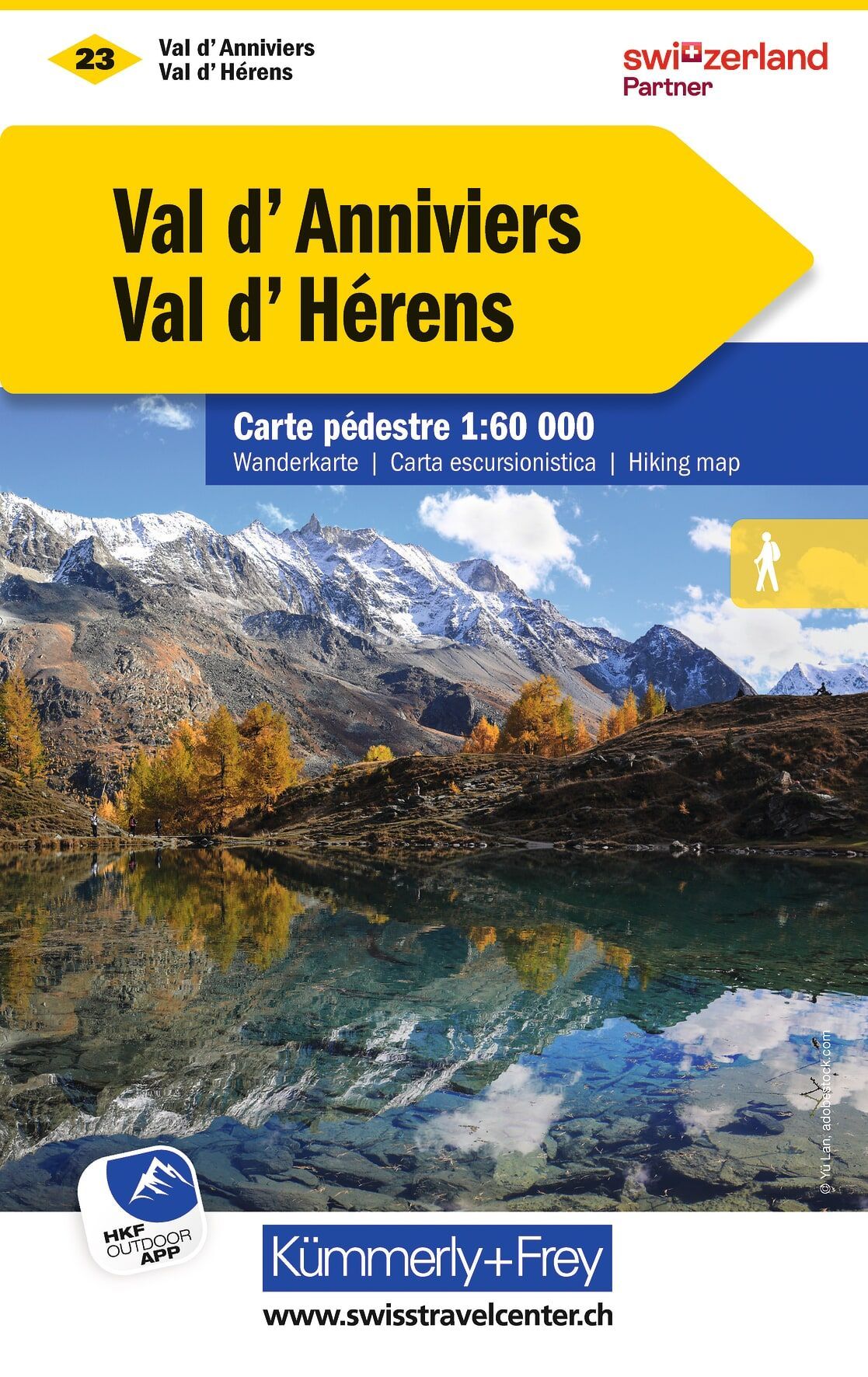 Wanderkarten Schweiz - 1:60.000 - Kümmerly & Frey