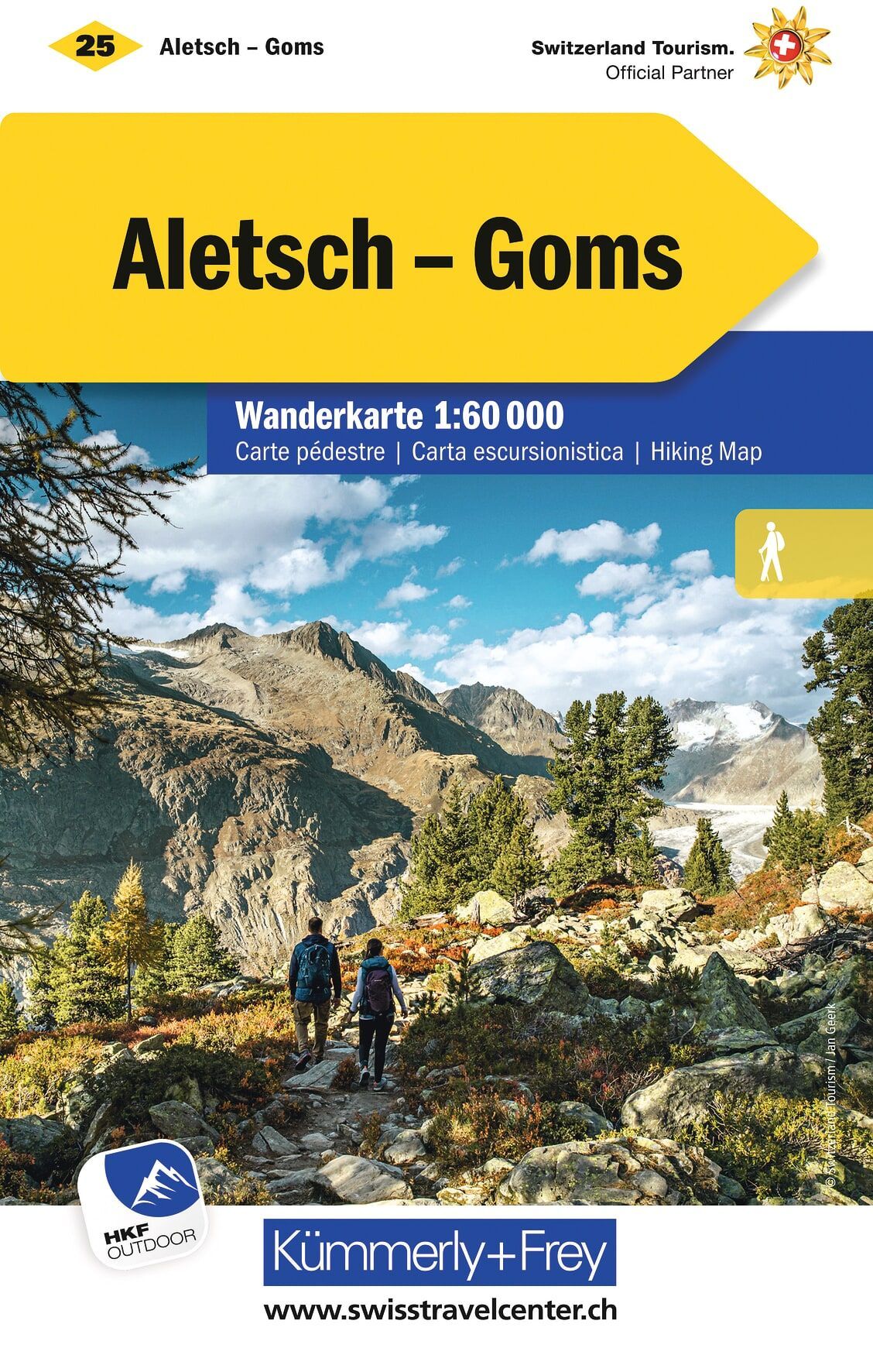 Wanderkarten Schweiz - 1:60.000 - Kümmerly & Frey