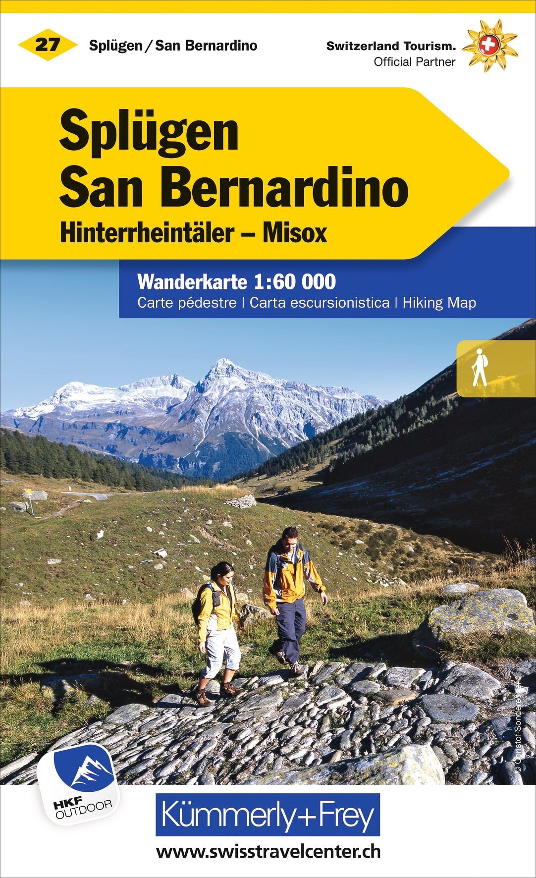 Wanderkarten Schweiz - 1:60.000 - Kümmerly & Frey