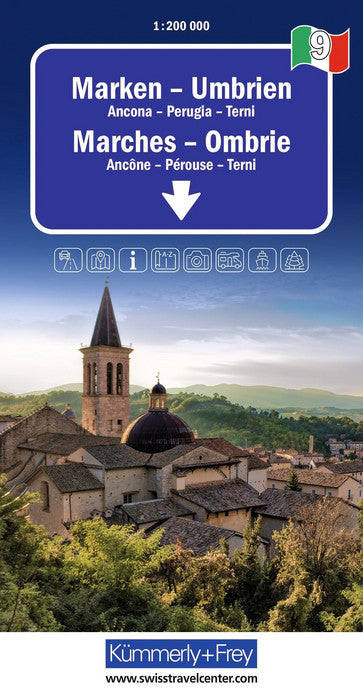 Italien 1:200.000 Kümmerly + Frey Straßenkarten