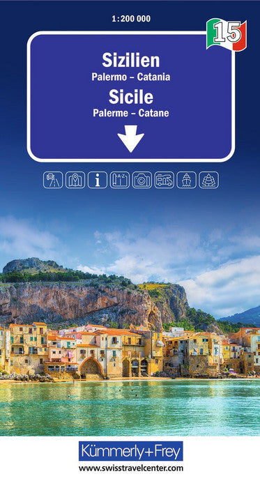 Italien 1:200.000 Kümmerly + Frey Straßenkarten