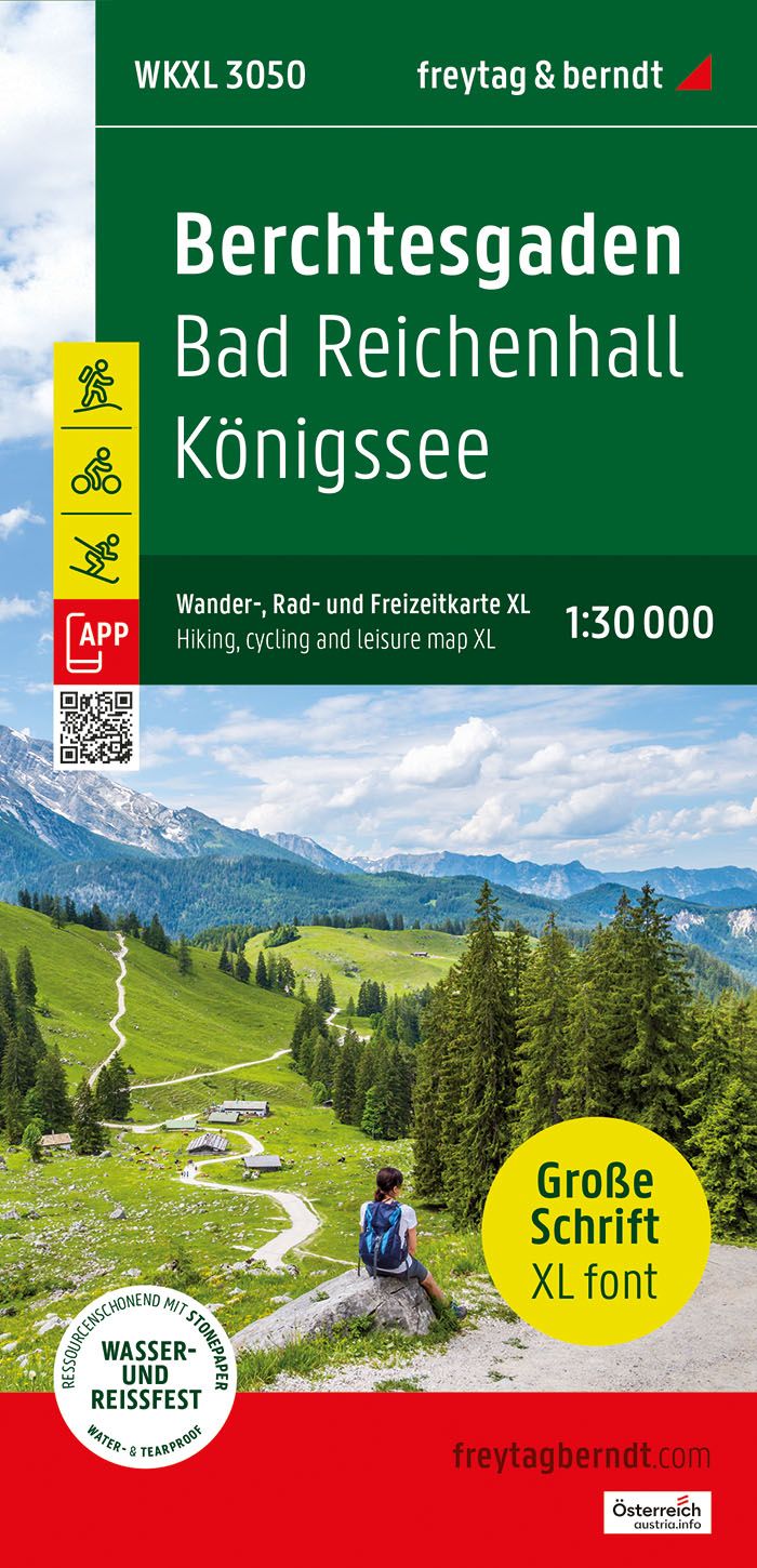 Berchtesgaden 1:30.000 Wanderkarte