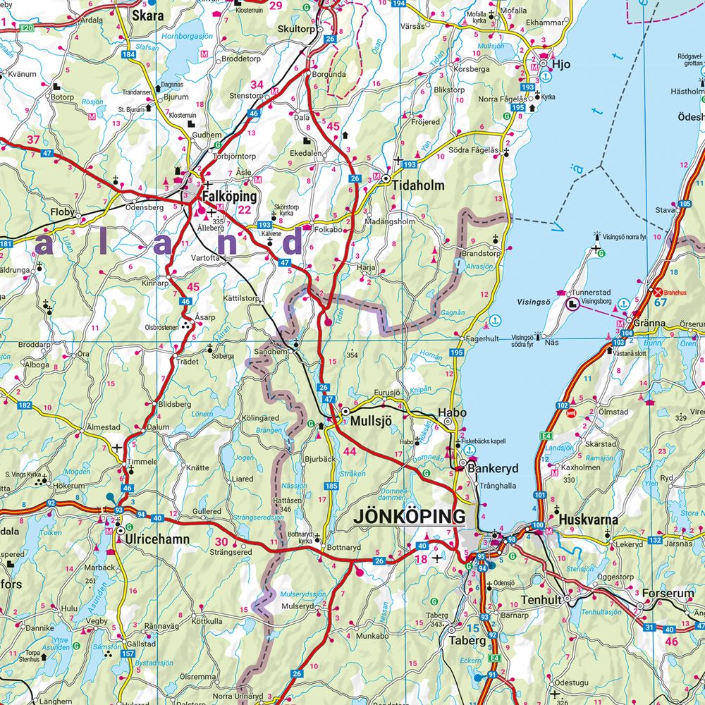 Schweden 1:600.000
