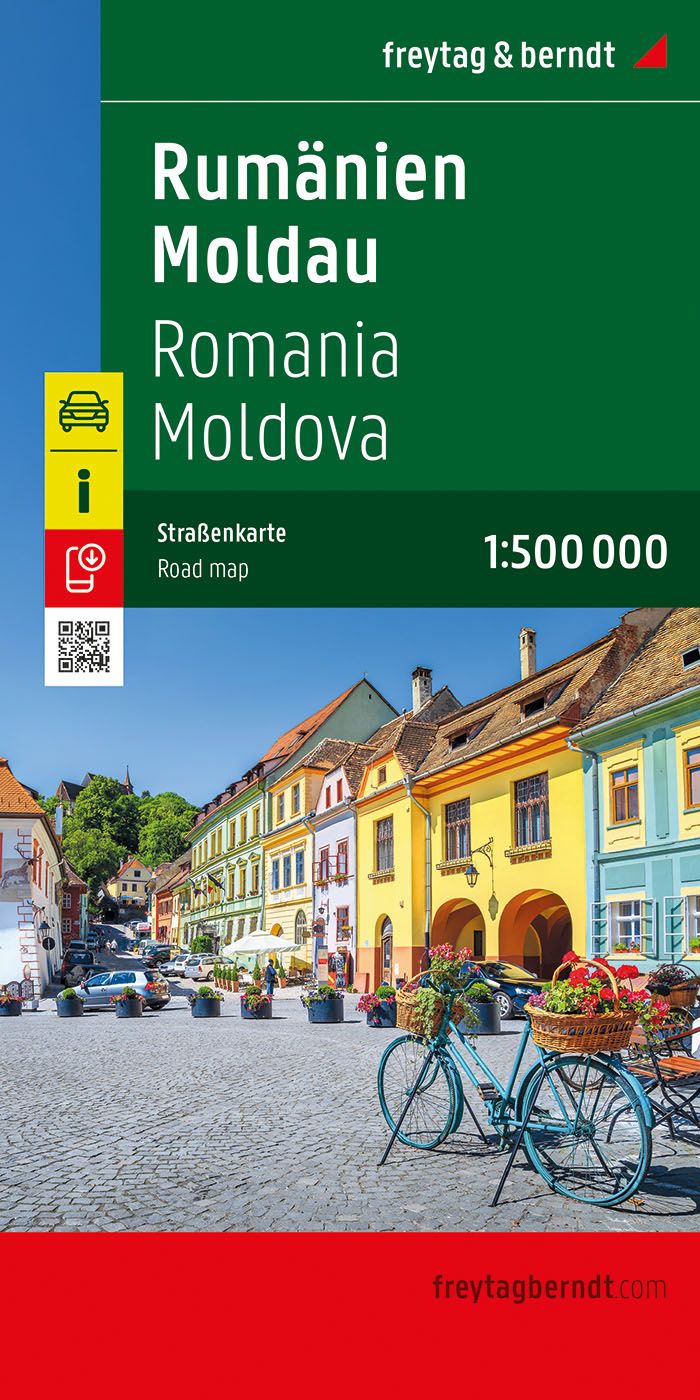 Rumänien und Moldawien - 1:500.000
