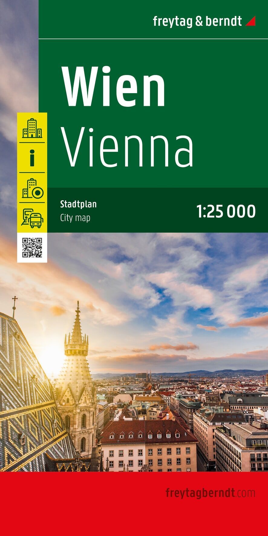 Wien 1:25.000 Stadtplan