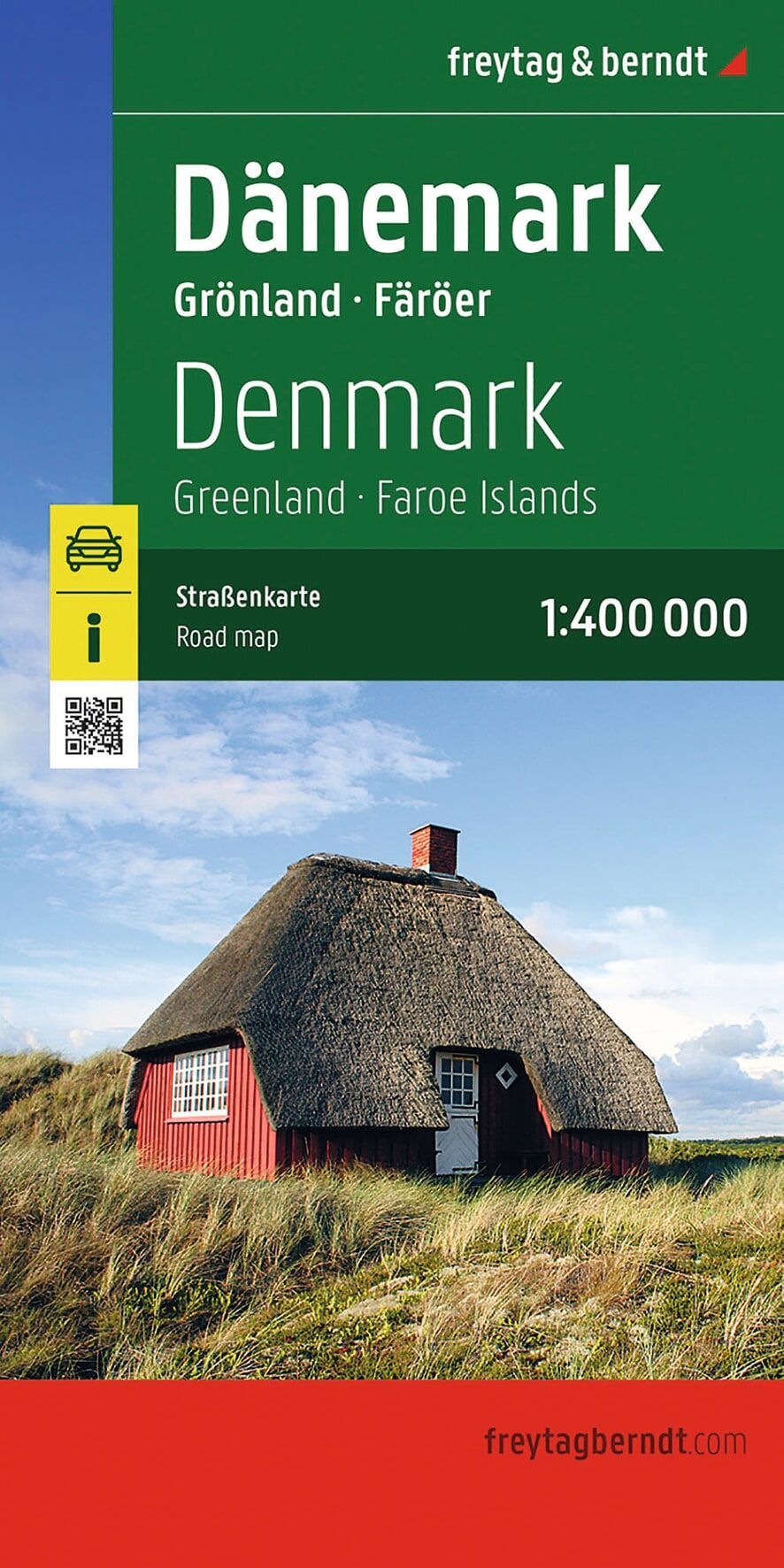 Dänemark, Grönland, Färöer - 1:400.000