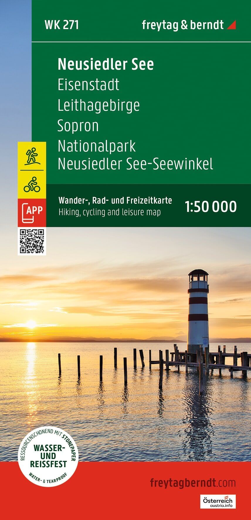 WK 271 Neusiedler See 1:50.000