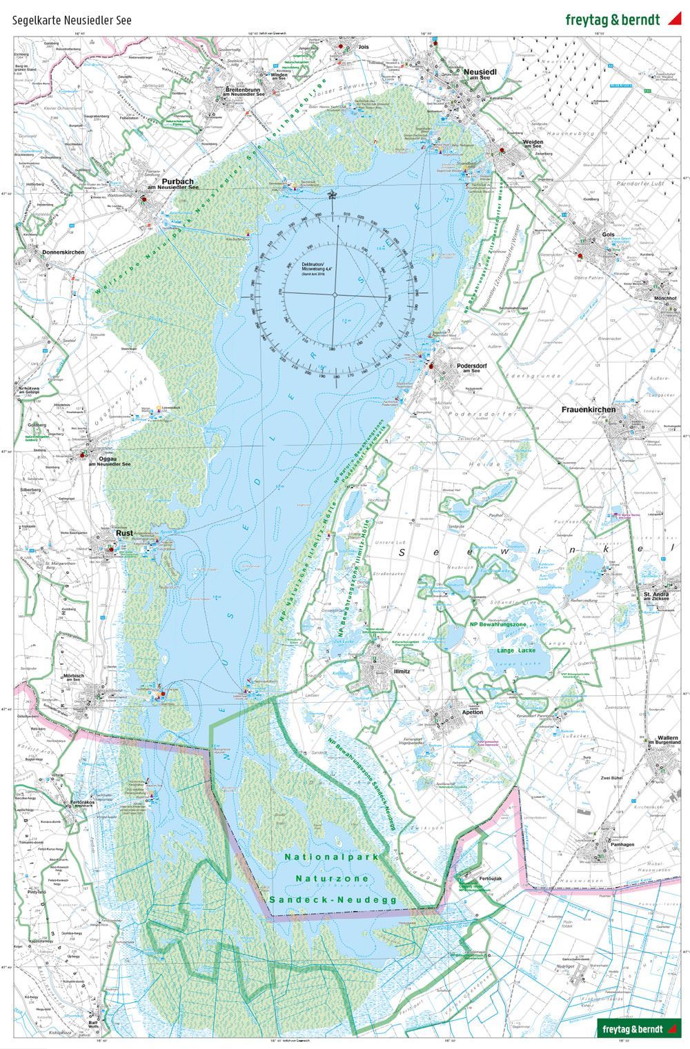 WK 271 Neusiedler See 1:50.000