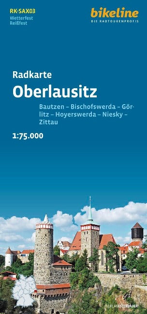 Oberlausitz (RK-SAX03) 1:75.000 - Bikeline Fahrradkarte