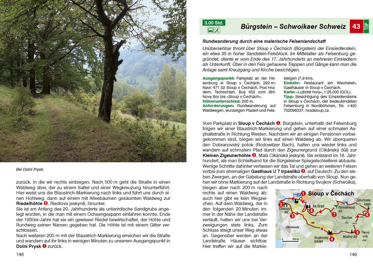 Oberlausitz - Rother Wanderführer