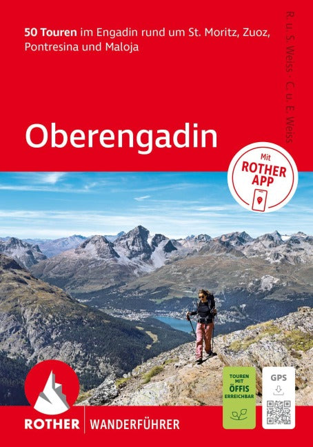 Oberengadin - Rother Wanderführer