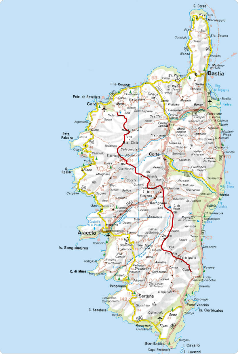 Korsika – GR 20 - Rother Wanderführer