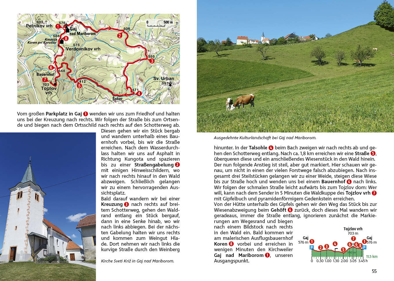 Slowenisches Weinland - Rother Wanderführer