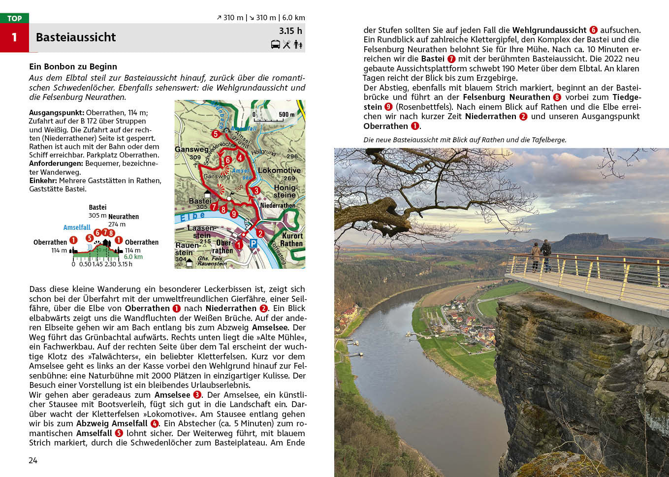 Elbsandsteingebirge - Rother Wanderführer