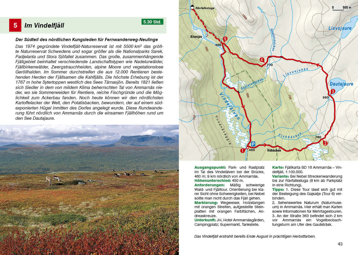 Lappland - Rother Wanderführer