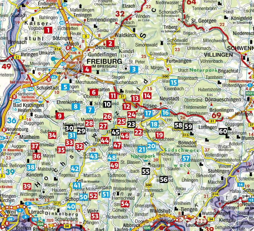 Schwarzwald Süd - Rother Wanderführer