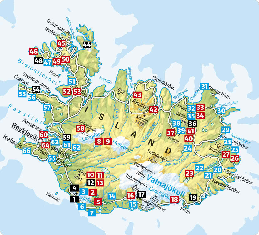 Island - Rother Wanderführer